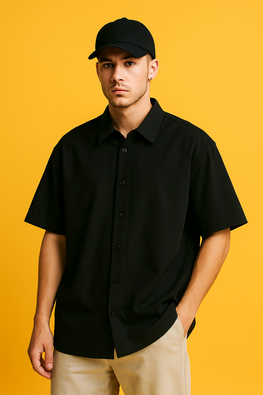 Signature Unisex Oversized Shirt - Midnight Collection
