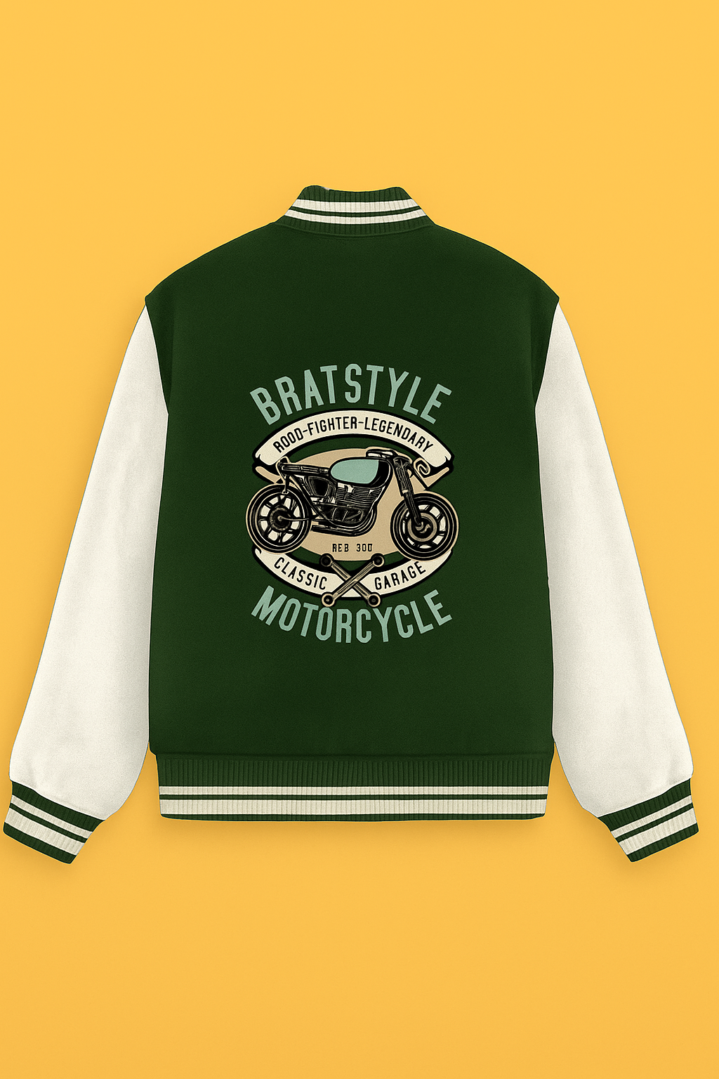 Motorcycle Unisex Varsity Jacket