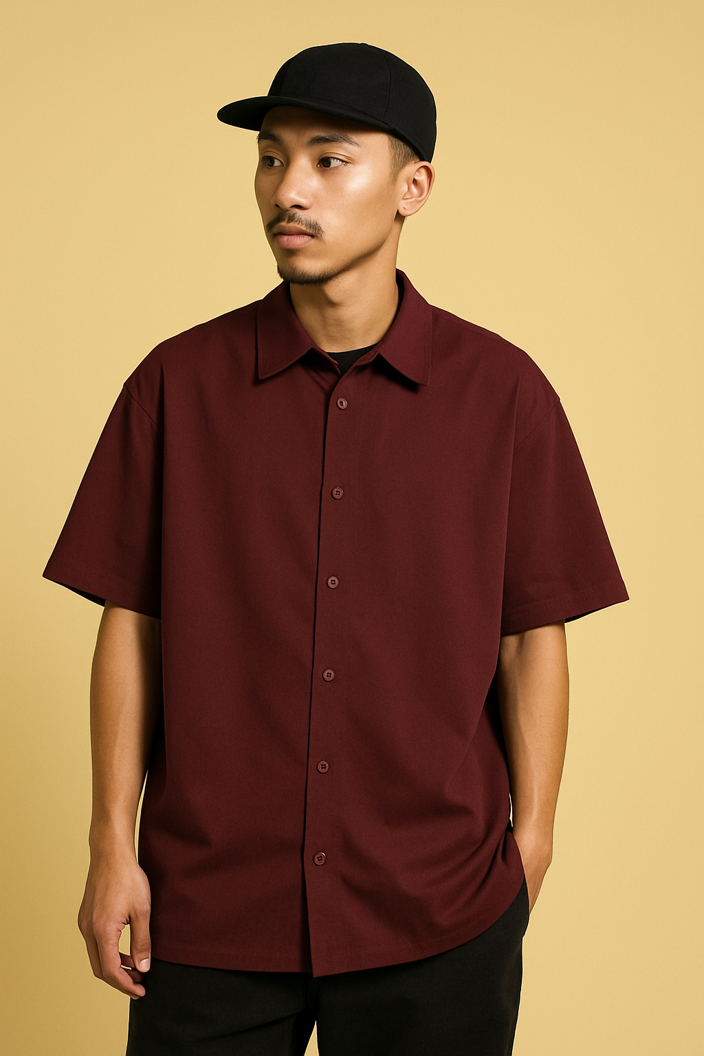 Signature Unisex Oversized Shirt - Midnight Collection