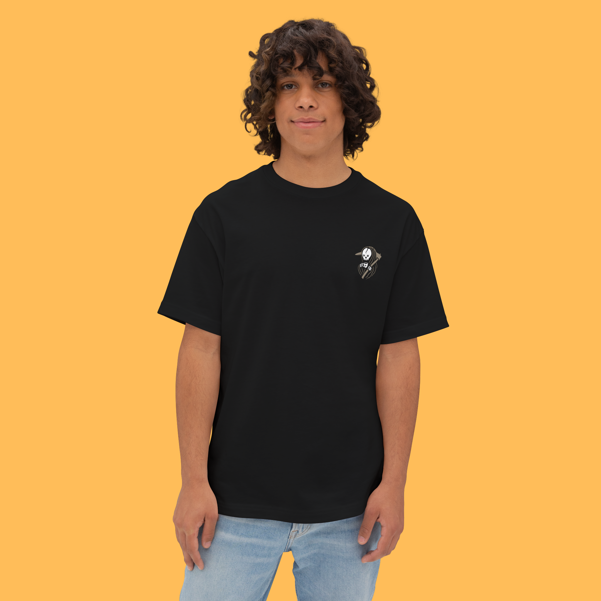 Skeleton Gamer Oversized T-Shirt