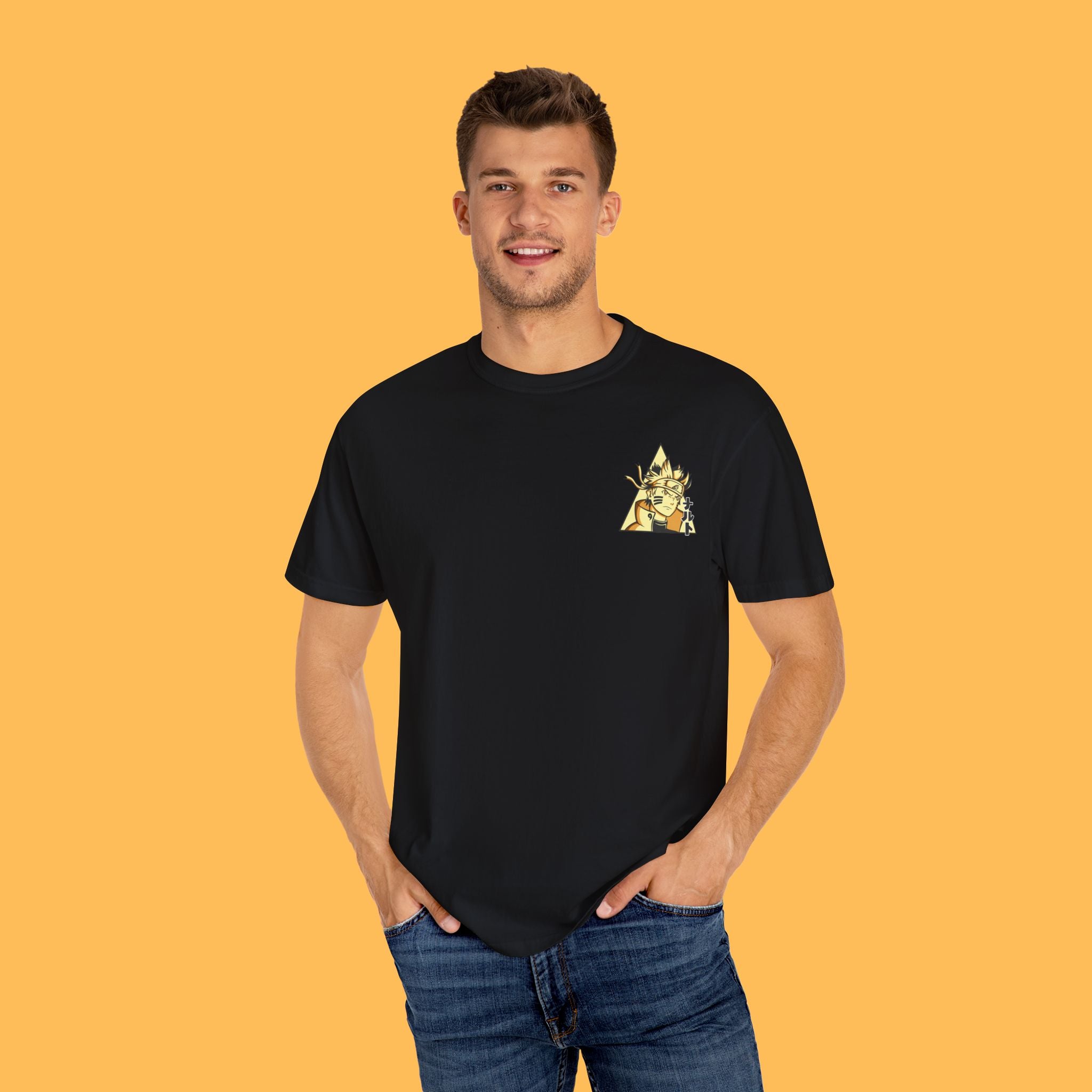 Naruto-Inspired Unisex Oversized T-Shirt