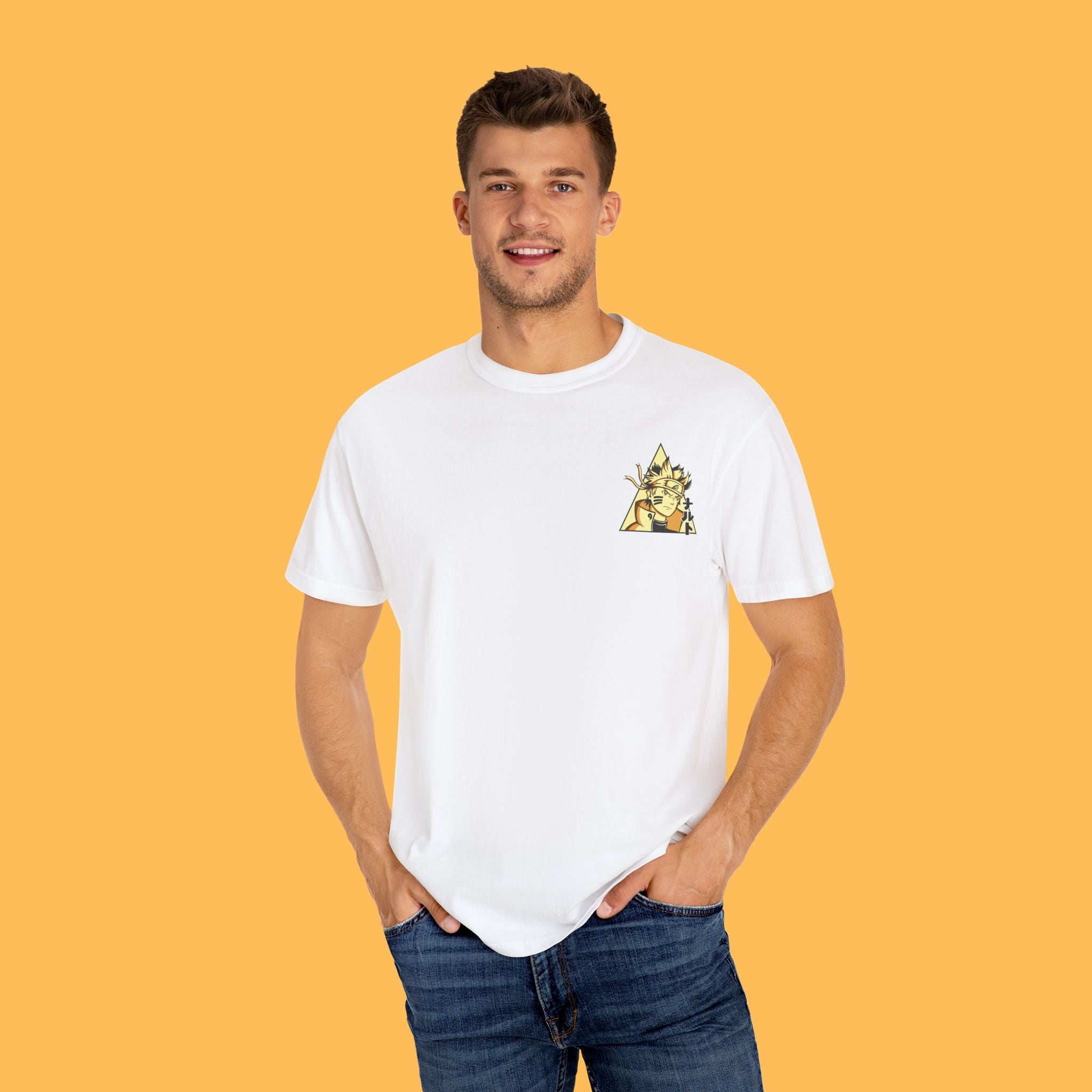 Naruto-Inspired Unisex Oversized T-Shirt