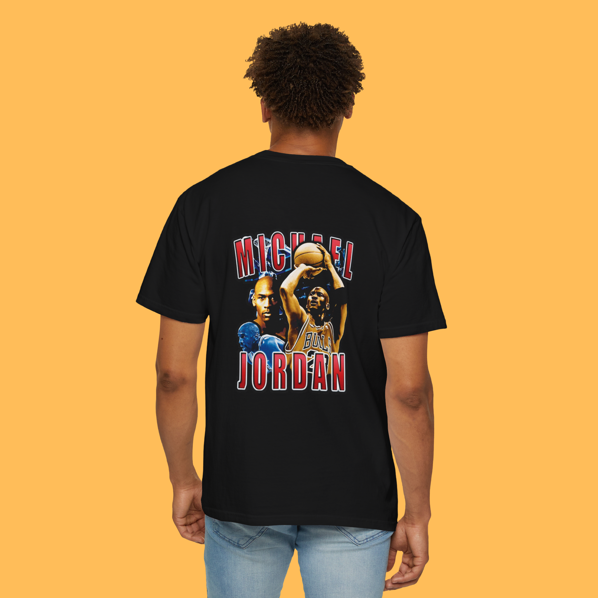 Michael Jordan Bulls Legend Retro Graphic Tee"