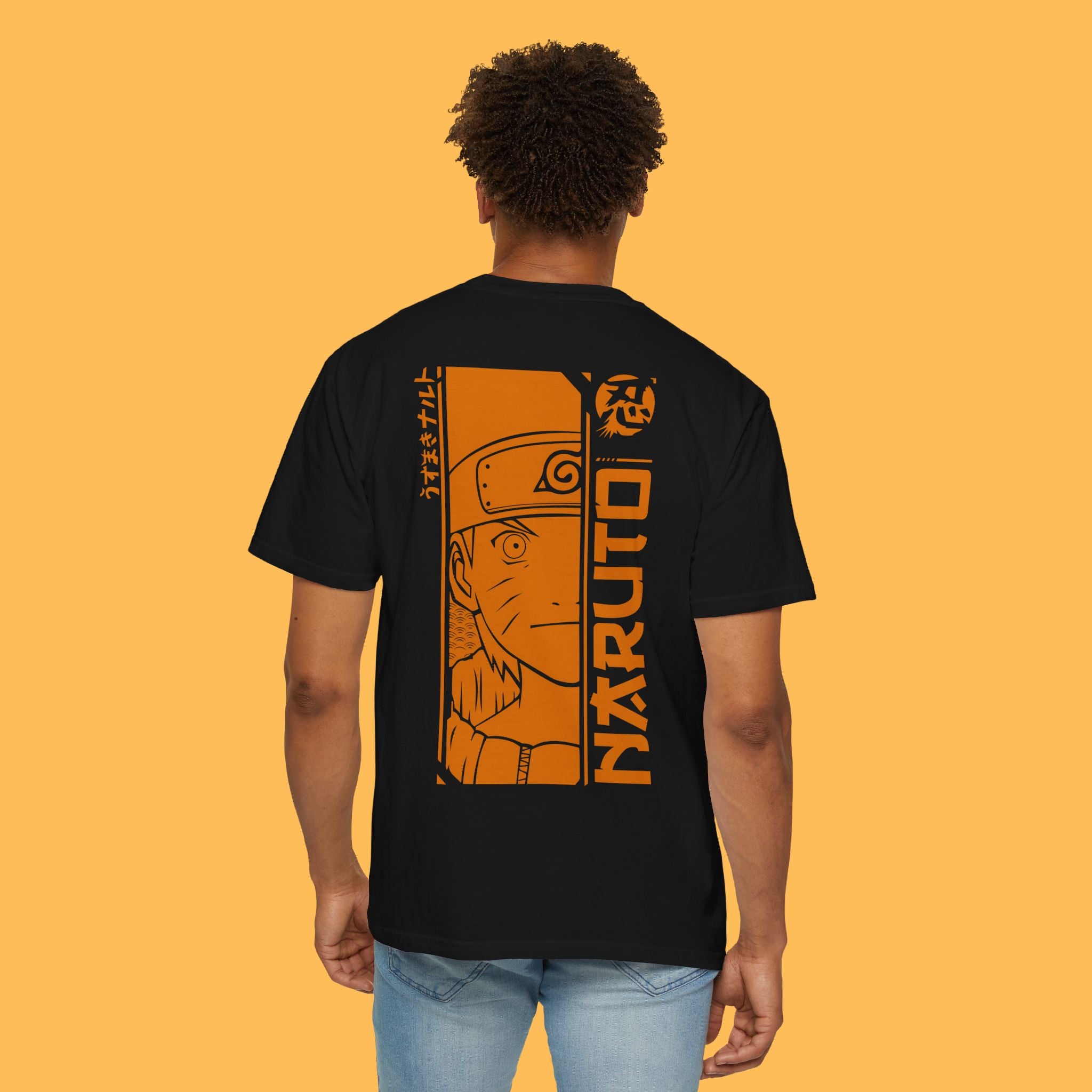 Naruto-Inspired Unisex Oversized T-Shirt