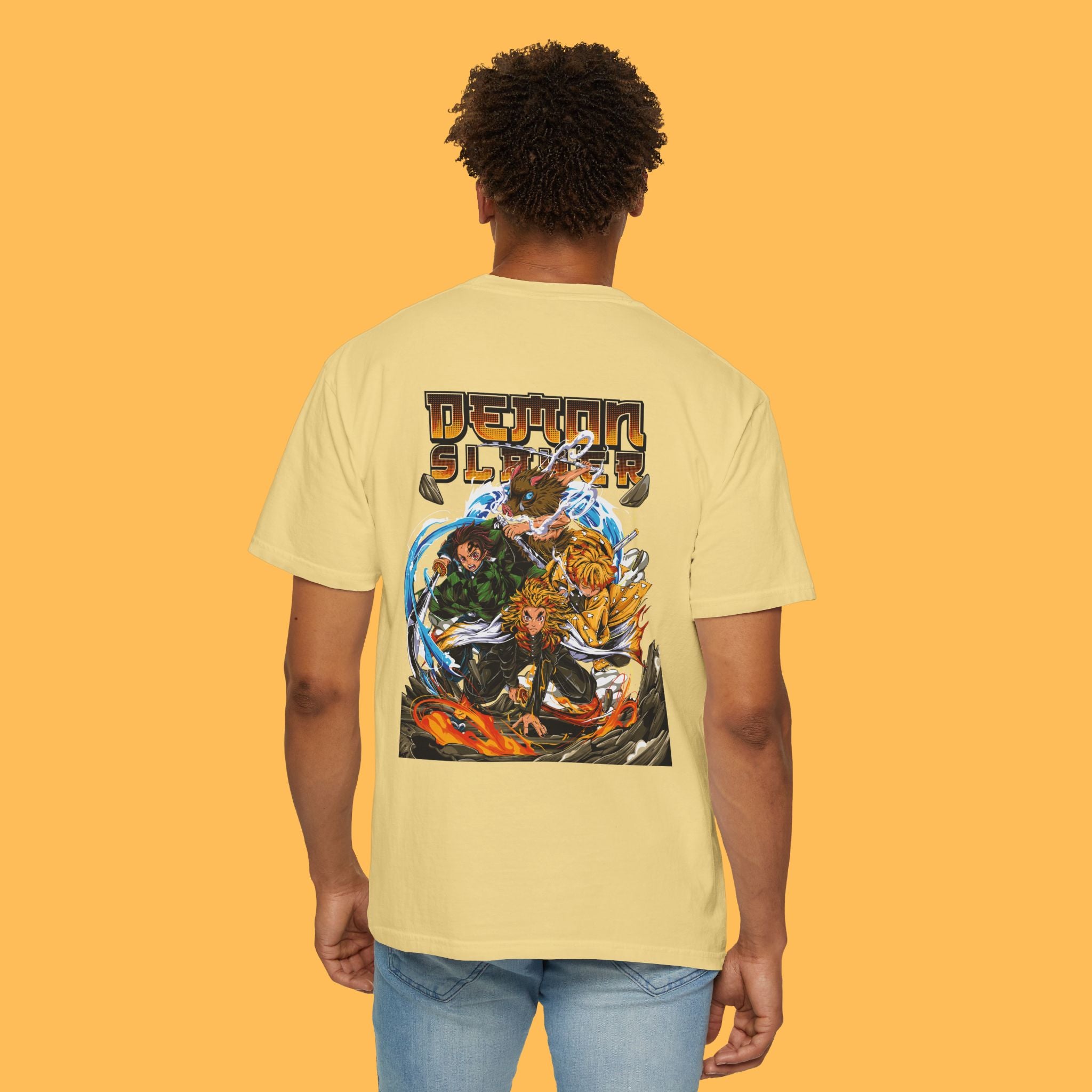 Demon Slayer Graphic Unisex Oversized  T-Shirt