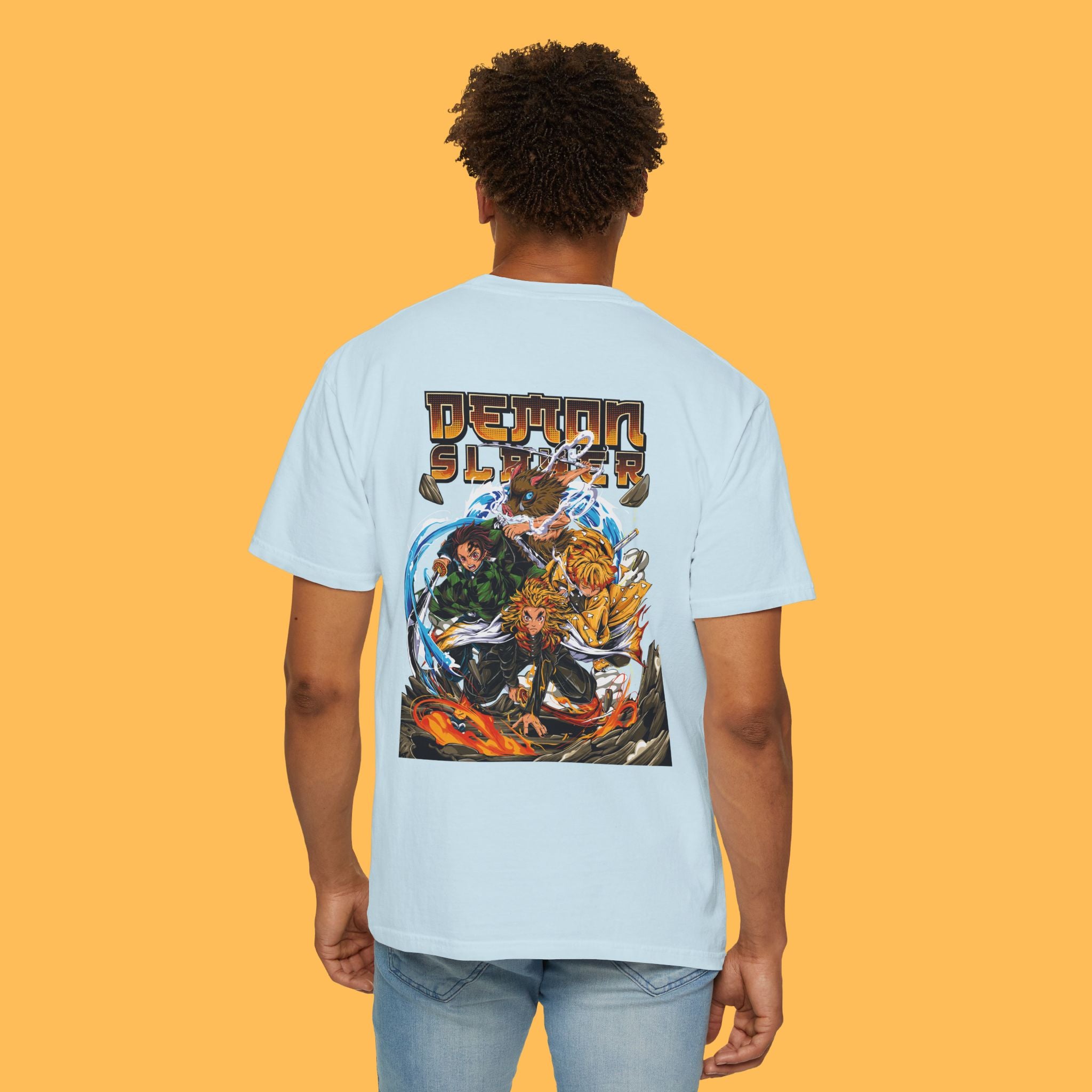 Demon Slayer Graphic Unisex Oversized  T-Shirt