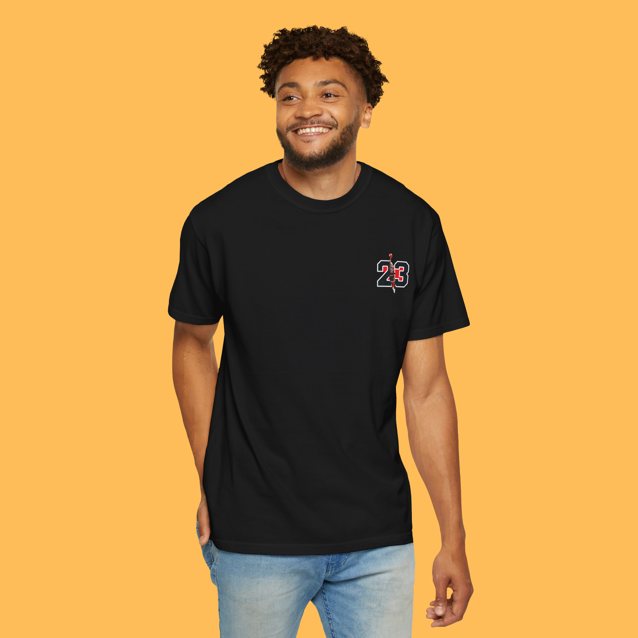 Michael Jordan Bulls Legend Retro Graphic Tee"