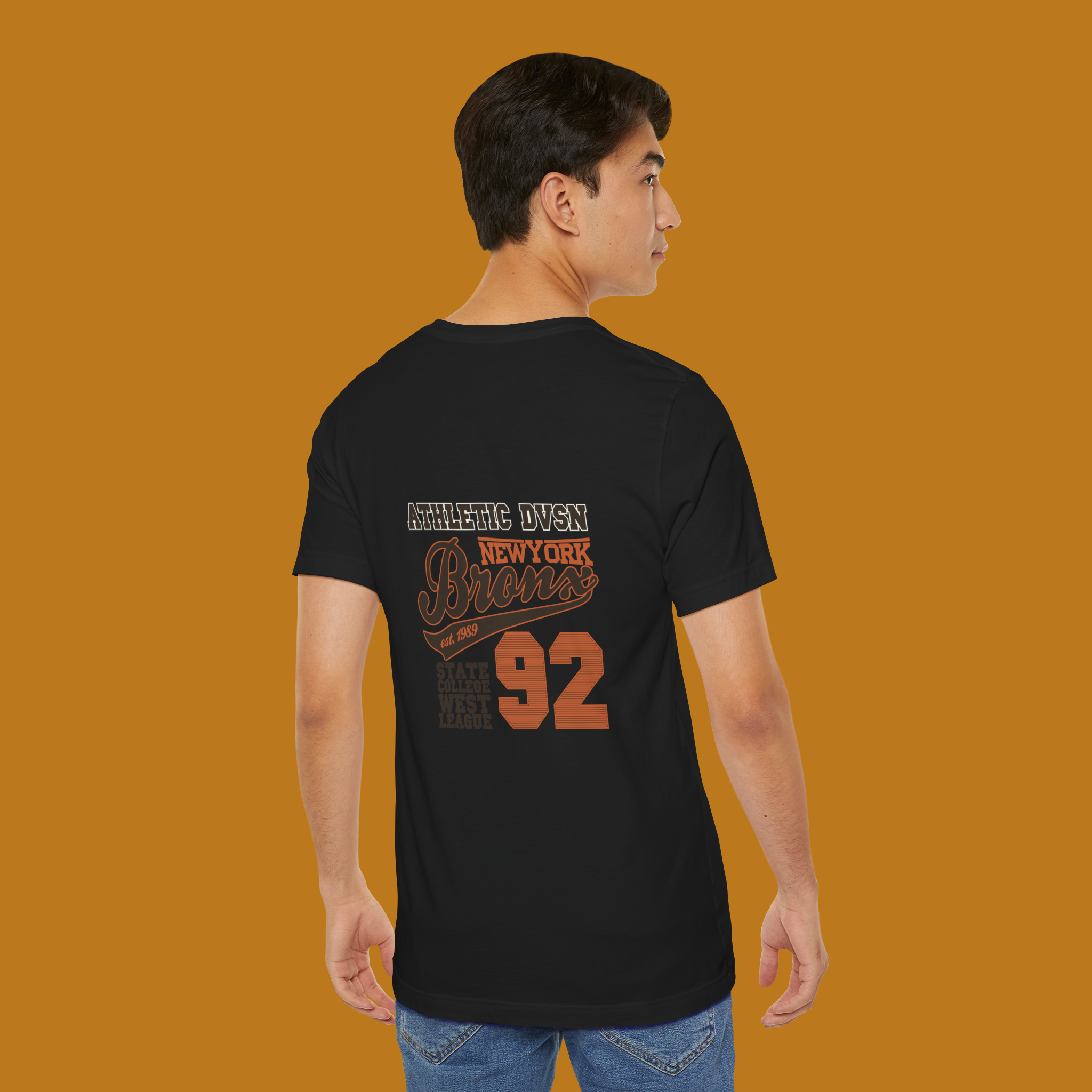 Retro Bronx Graphic Tee - Vintage Style Unisex T-Shirt