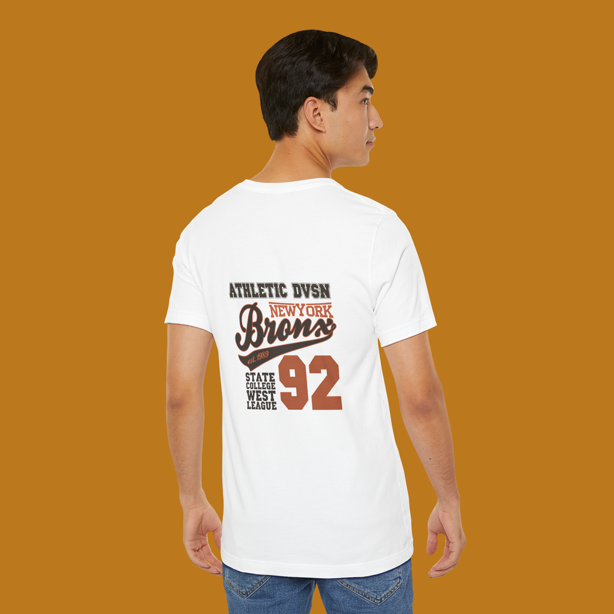 Retro Bronx Graphic Tee - Vintage Style Unisex T-Shirt