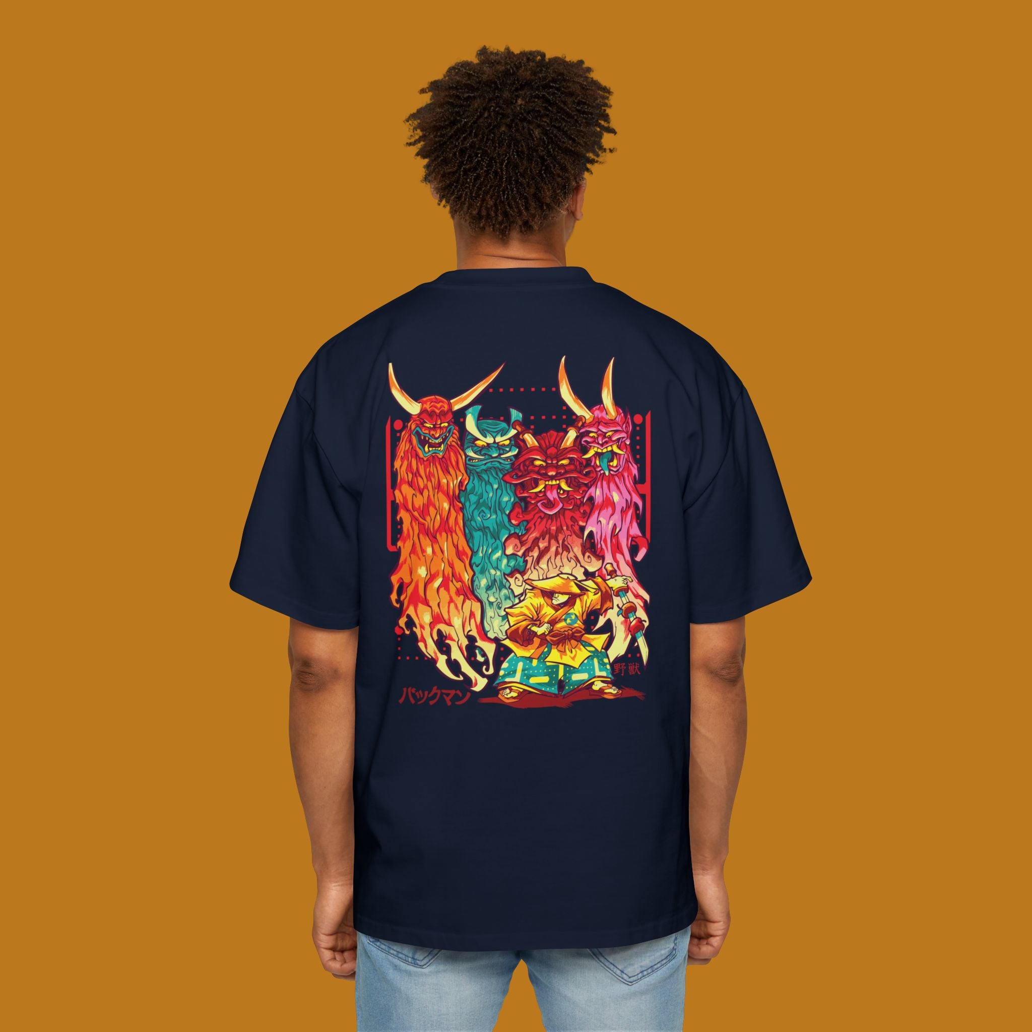 Graphic Oversized Tee - Retro Artwork Unisex T-Shirt