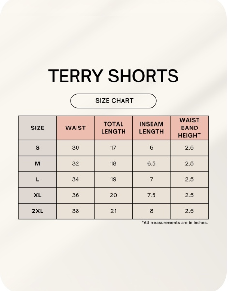 AD Men's Terry Shorts