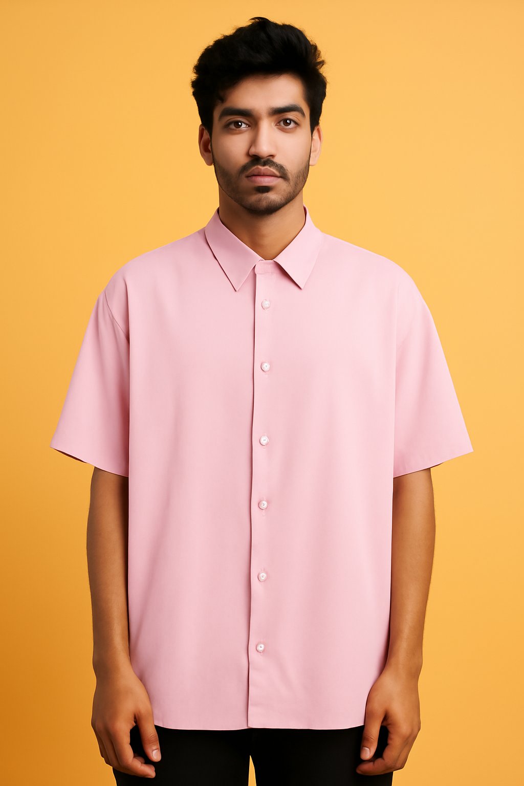 Signature Unisex Oversized Shirt – Soft Hue Collection