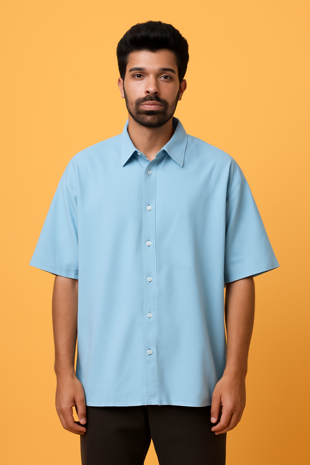 Signature Unisex Oversized Shirt – Soft Hue Collection