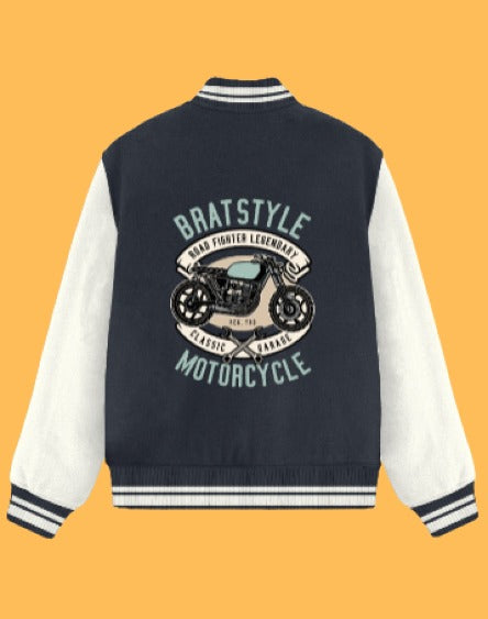 Motorcycle Unisex Varsity Jacket